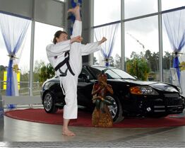Grundschule: Kim Wilken mit An Naeryo Chagi