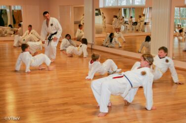 Spiele zwischen den Trainingseinheiten gehören auch dazu!