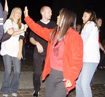 Musik und Tanz bei der OL-Sports Night