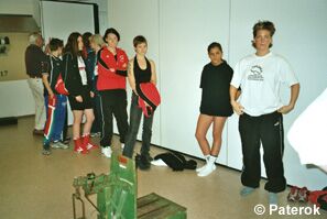 tägliches Wiegen stand ebenfalls auf dem Programm