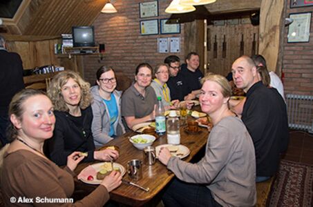 Gemeinsames Abendessen