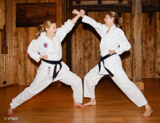 Franziska Schwarz (l.) und Heidi Hartmann