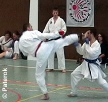 Alex Hartmann mit Ura Mawashi Geri