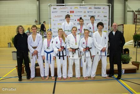 Das zufriedene VTB-Team