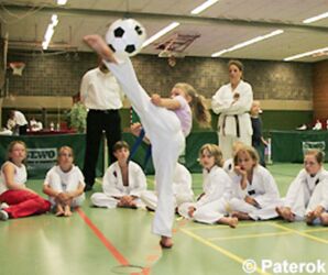Techniken am Wettkampfball des Soundkarates