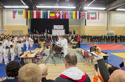 Eröffnung der Judo-und Karatewettbewerbe