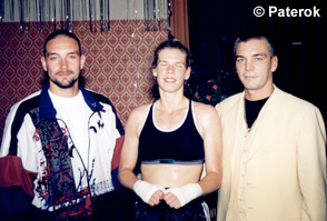 Heidi, Alex (l.) und Ralf Rocchigiani