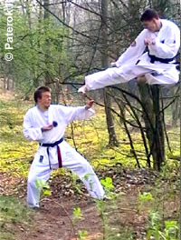 Fabian Evers mit Tymyo Yop Chagi
