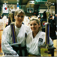 Susanne Reim (l.) und Sheme Finkelstein (USA)